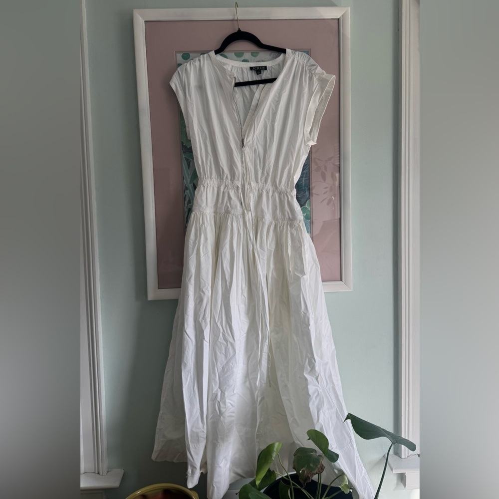 J. Crew Classic White Maxi Dress - Picture 5 of 9